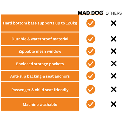 MAD DOG™ - Backseat Extender + Free Dog Bed
